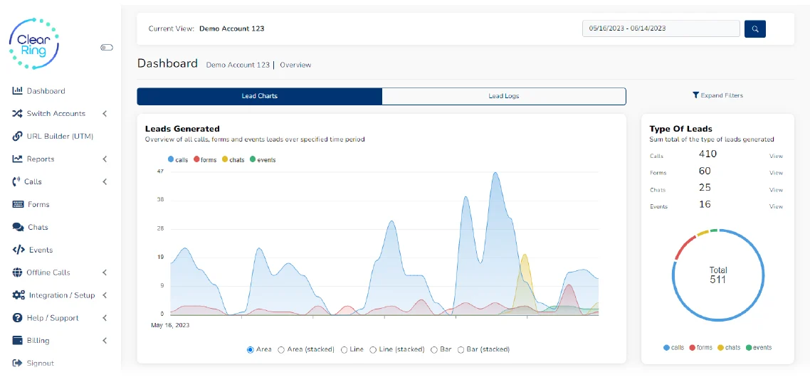 screenshot of Clear Ring